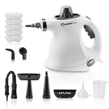 SakerPlus Handheld Steam Cleaner Pressurized Portable Steamer Home Office Car,