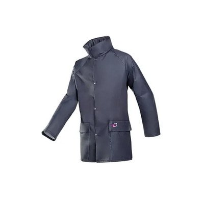 Flexothane Dortmund wasserdichte reißfeste winddichte Jacke. dunkelblau groß