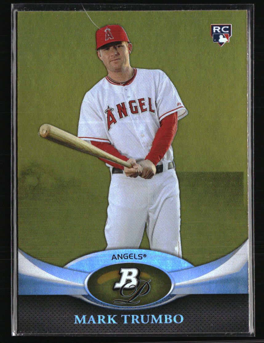 Mark Trumbo 2011 Bowman Platinum RC #21 Baseball Card