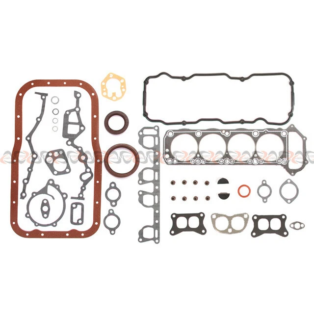 Juego completo de juntas SOHC para Nissan 720 D21 Pathfinder 83-89 Z24 Z24I Z24S Foto 2 de 4