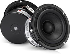 3 Inch Tweeter Speakers Hifi Full Range Woofer Loudspeaker, 2 Pcs 4 Ohm