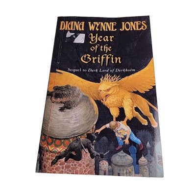 Year of the Griffin Diana Wynne Jones 2001 Paperback Book
