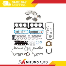 Full Gasket Set Bearings Rings Fit 07-11 Jeep Wrangler 3.8L V6 OHV