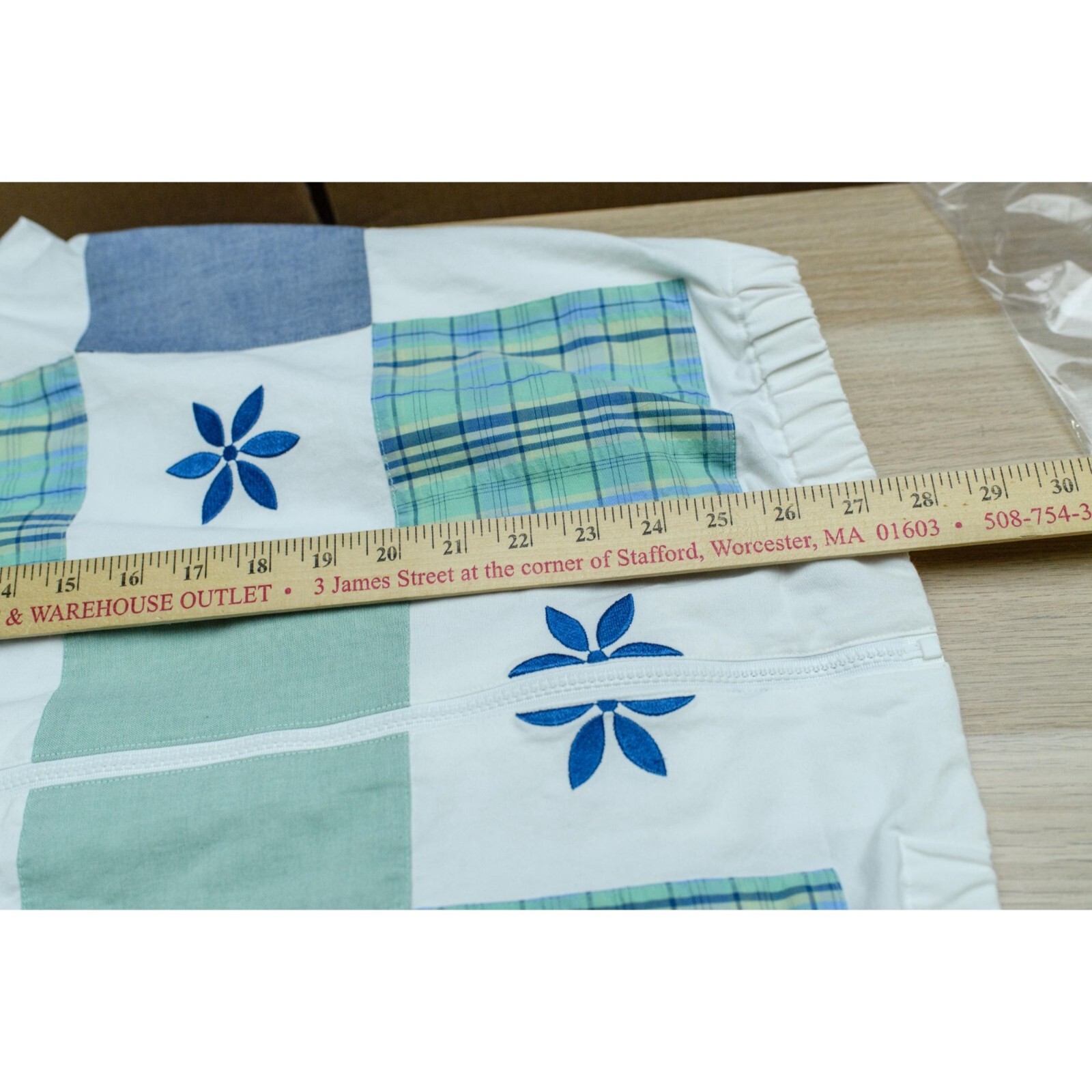 Alfred DunnerJacket Patchwork Floral Zip Size 18 … - image 6