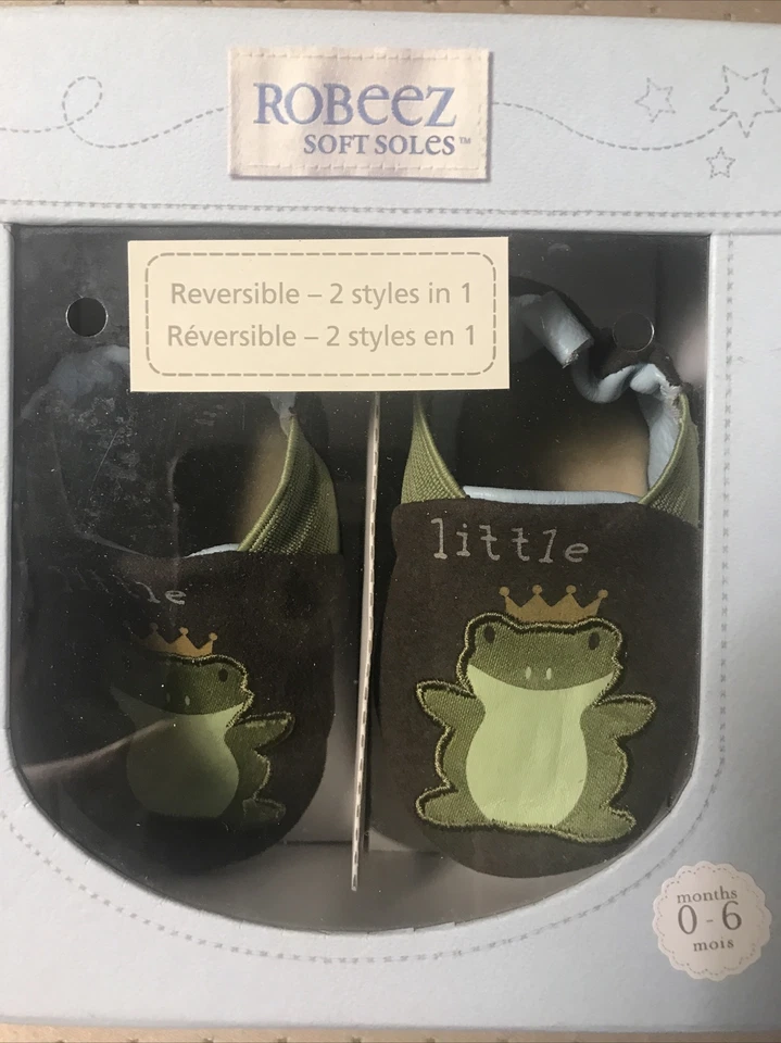 New Robeez Boys Little Prince Blue Size 0-6 months Reversible - Image 2 of 3