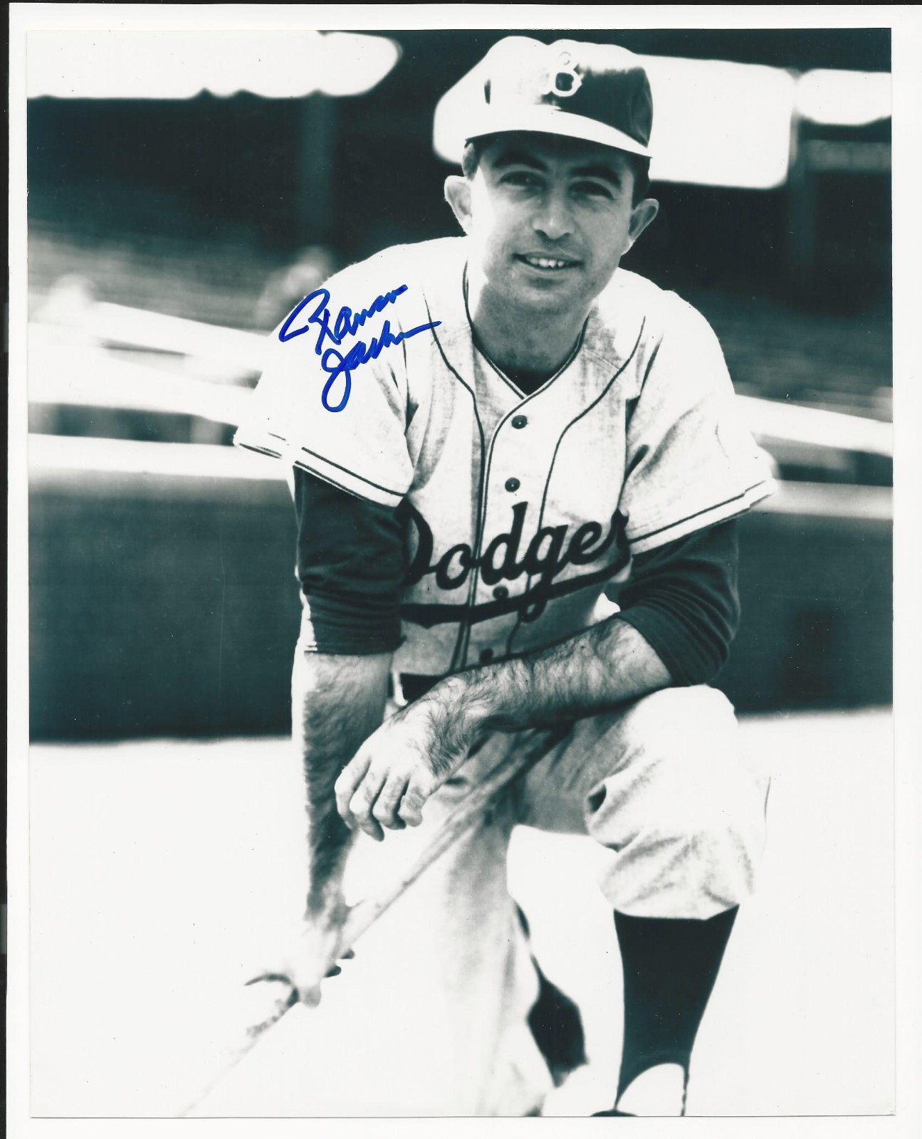 Ransom Jackson Brooklyn Dodgers Signed Auto 8x10 Photo Autograph | eBay