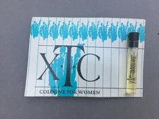 XTC Cologne Women Sampler Fuller Brush Co Great Bend Kansas Rare Full on Card 