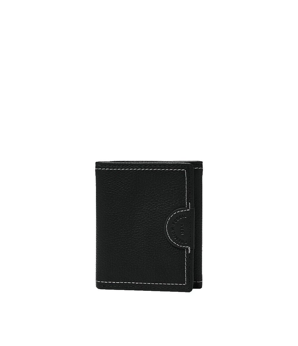 Fossil carteras de cuero para hombres con tarjeta de crédito