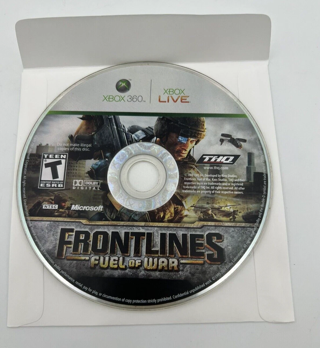 Ringed Xbox 360 Disc