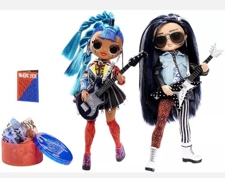 LOL Surprise OMG Remix Fashion Dolls - Rocker Boi And Punk Grrrl