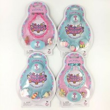 LOT OF 4 CHA CHA CHARMS Necklace Mystery Glitter Charms 14 Charms in all NEW