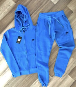 royal blue sweatsuit nike
