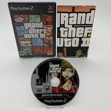 Grand Theft Auto III GTA3 (2001) PS2 w/ Poster, Map, *Black Label*