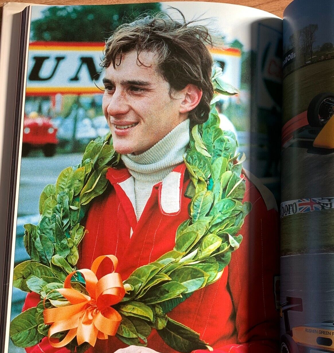 アイルトンセナ追悼本MY TEN YEARS WITH AYRTON SENNA My Ten years with Ayrton Senna 1998 Photobook Complete Record of