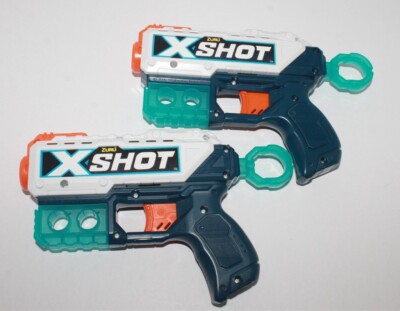Zuru X-Shot Kickback Dart Blaster Guns X2