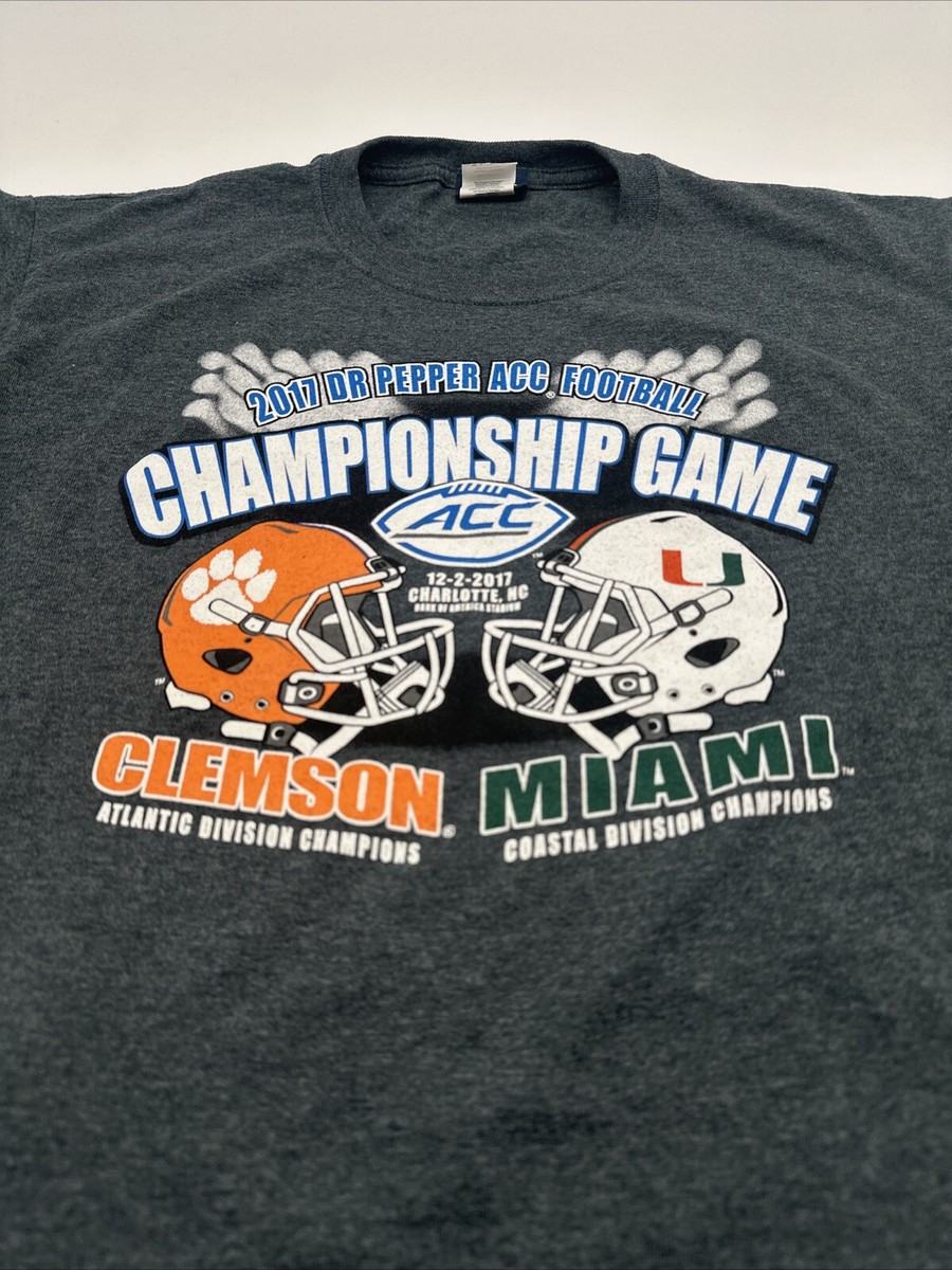 ACC Football Championship Game T-Shirt Youth Boy X-Large Blue 84