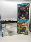 Nintendo Wii U Game Lot Of 15 Mario Zelda Smash Xenoblade Bayonetta Tokyo Mirage