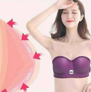 Bra Breast Enlargement Machine Charging Electric Chest Vibration Massage |  eBay