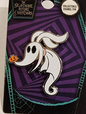 Disney Monogram Nightmare Before Christmas Zero Dog Ghost Enamel Pin NEW
