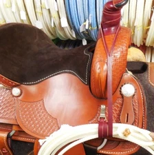 Lariat Rope Loop Holder w/Attachment Dee Premium Amish Made USA New Eddy's Tack