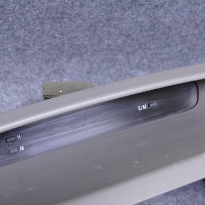 2002-2006 Camry Radio Bezel w/ Vents & Dash Clock FB13 Stone Gray
