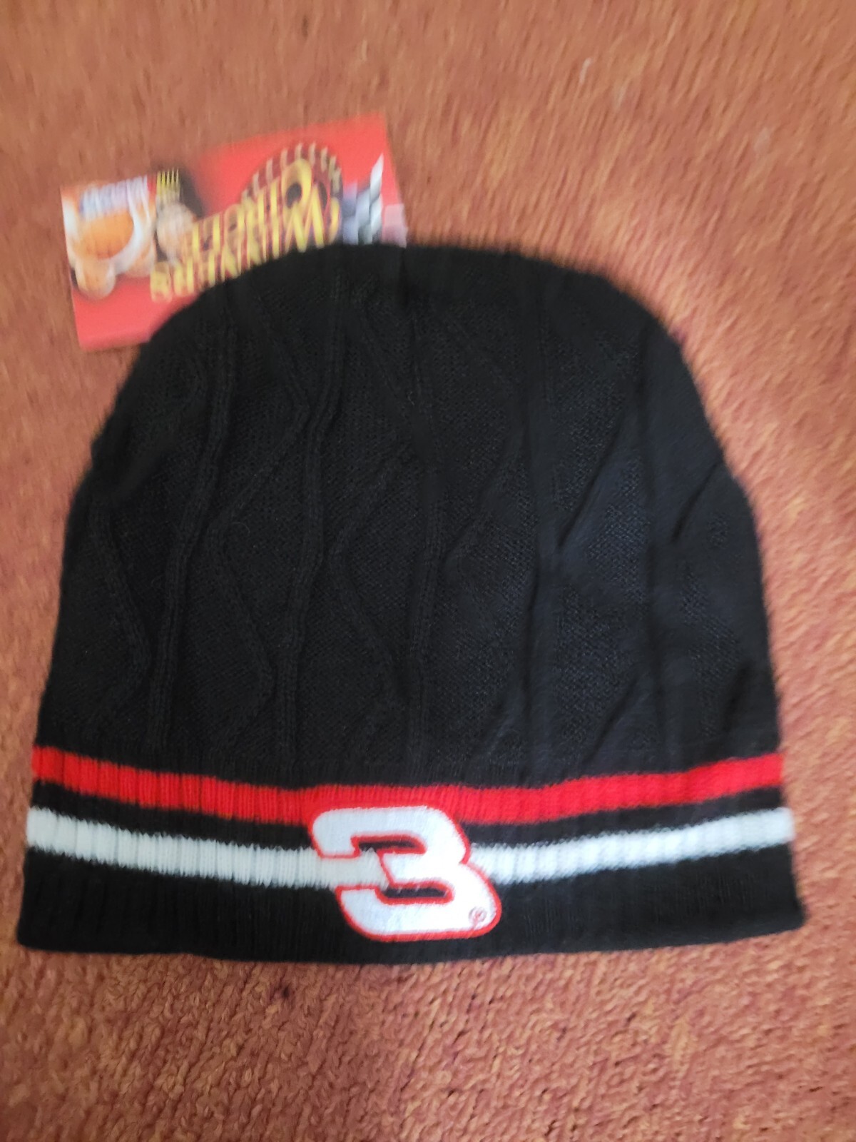 Dale Earnhardt 3 NASCAR Winter Beanie Cap for Men