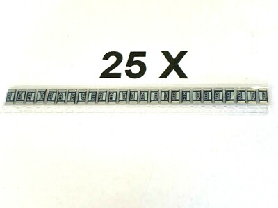 0,003R, R003, 0,003 Ω, 2512, 1Watt,1% 100ppm,YAGEO, PR2512FKF070R003L, 25 Stück 