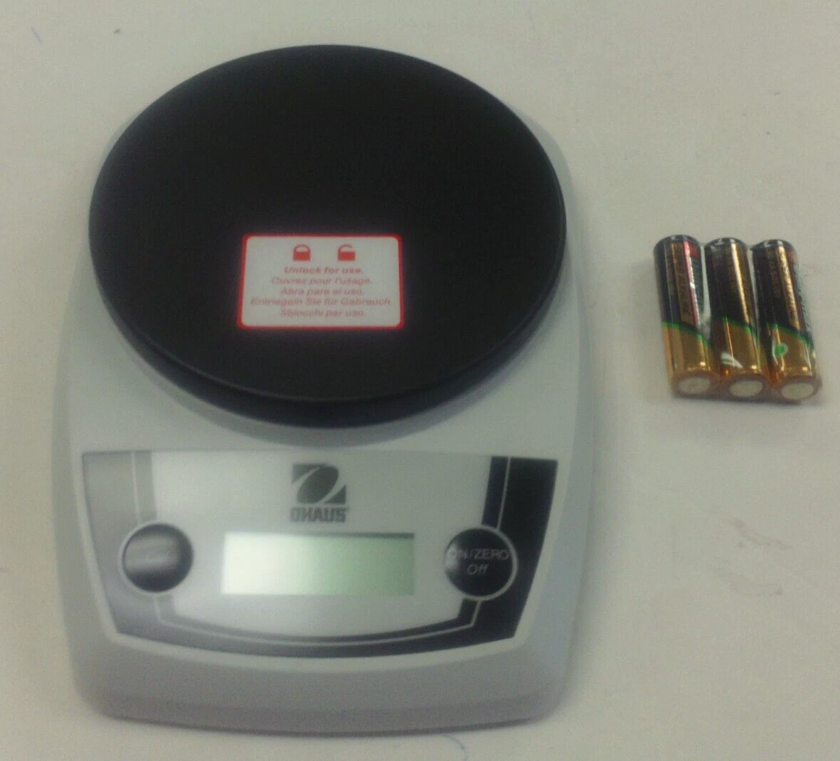 OHAUS CL5000 PORTABLE DIGITAL SCALE WEIGHS TO 5000 GRAM 2 GRAM LOWEST