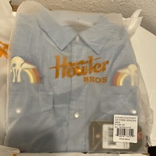 Howler Bros Gaucho Pearl Snap Future Birds Authentic ACL Rare USA Sz M