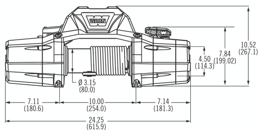 未使用！WARN ZEONに付いていたローラーフェアリード　ウォーン WARN 89120 ZEON 12 12000 lb Premium Series Winch Roller Fairlead