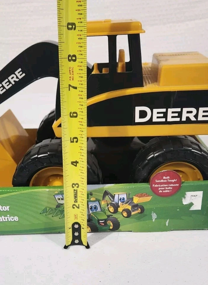 TOMY John Deere Large Construction Excavator Plastic Kids - Image 3 of 4