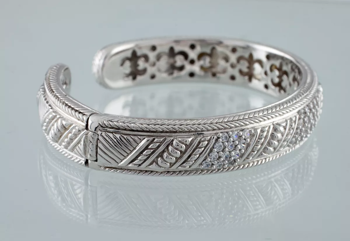 Judith ripka deals silver bracelet