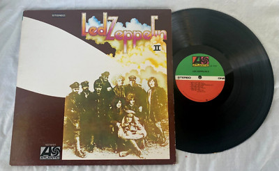 Led Zeppelin II 2 SD-19127 Atlantic Records 1983 Reissue LP Vinyl