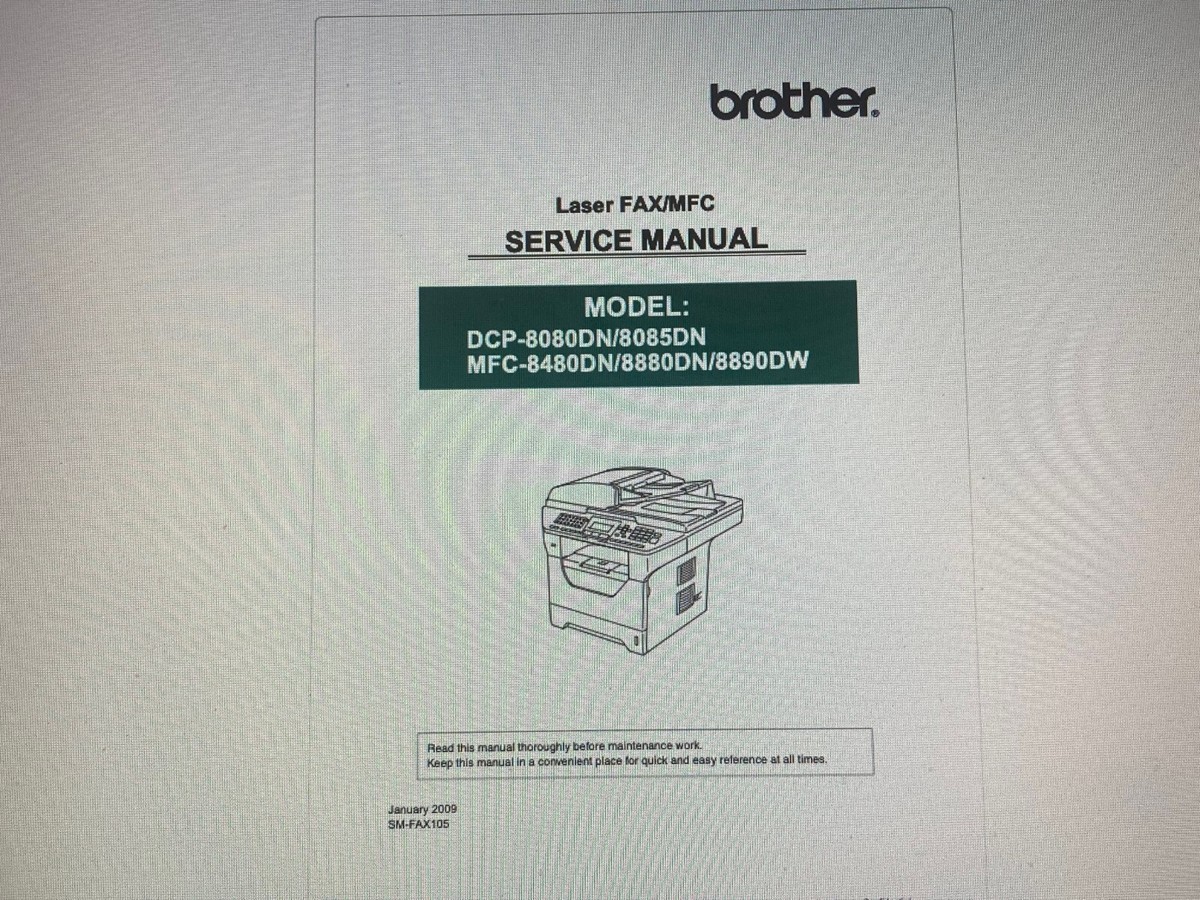 Brother Service Manual Digital Megapack | eBay