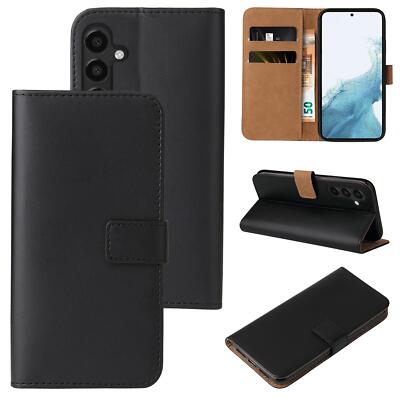 Handy Hülle für Samsung Galaxy A16 & A16 5G Klapphülle Case Smartphone schwarz