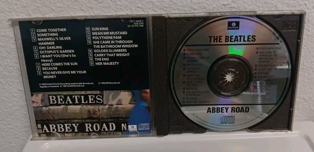 The Beatles Abbey Road CD CDP 7 464462 Compact Disc John Lennon