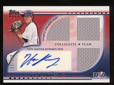 Noe Ramirez 2010 Topps USA Baseball Auto Rookie Patch Relic Serial #d /219