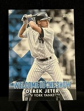 2022 Topps Series 1 Baseball Derek Jeter Welcome to the Show #WTTS-49 Yankees