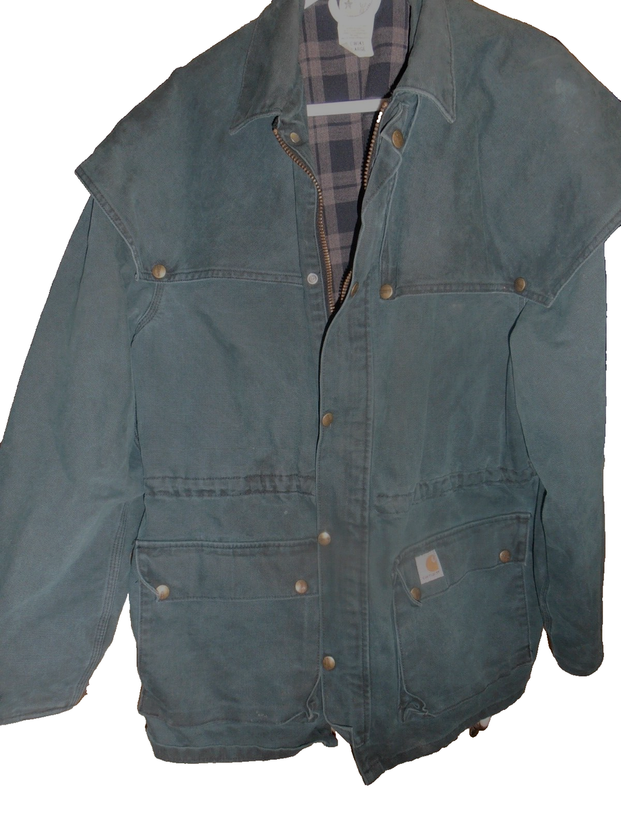 Carhartt Duster Jacket Lサイズ ダスティブラウン Vintage Carhartt Mens XL Heavy Canvas Duster Jacket Brown USA