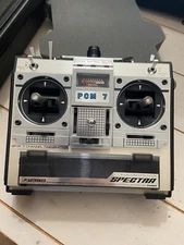 Vintage  CHANNEL AIRTRONICS SPECTRA PCM 7P RADIO - SANWA Made In Japan AS-IS