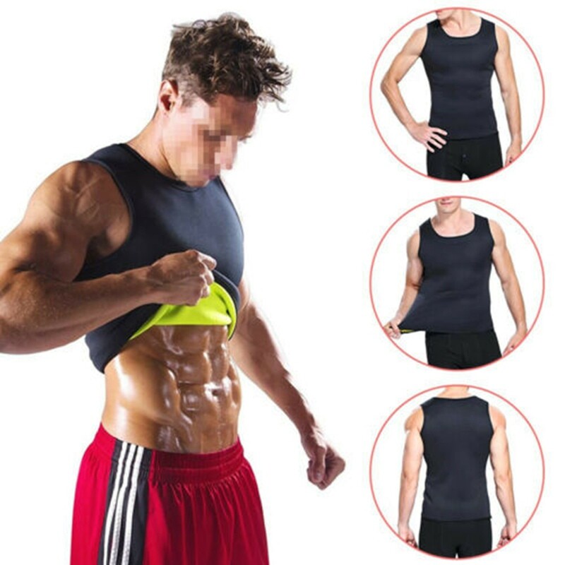 Chaleco adelgazante de neopreno para hombre Cami Hot Gym Body Sauna Sweat Shaper