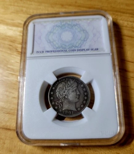 1901-O Barber Quarter, Scarce VF Better Date New Orleans Issue