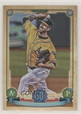 2019 Topps Gypsy Queen Missing Nameplate Variation Mike Fiers #19 7i2