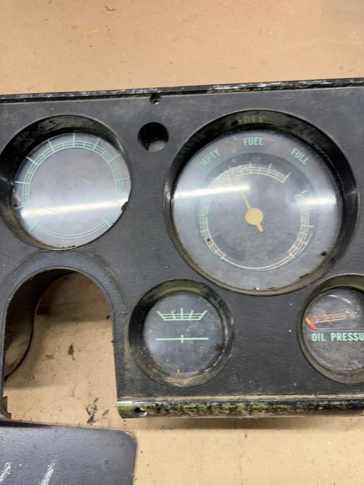 72 68 1969 1970 K10 C10 Chevrolet GMC Camión Blazer Velocímetro Calibre Cluster #3 Foto 4 de 4