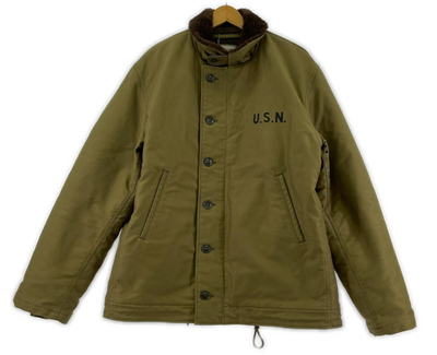 g*9様 THE REAL McCOY'S N-1 DECK JACKET 42 The Real McCoy's N-1 Deck Jacket Khaki 42 | eBay