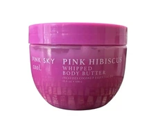 Pink Sky Hibiscus Cool Whipped Body Butter 15.9oz Coconut Essential Oil Cream