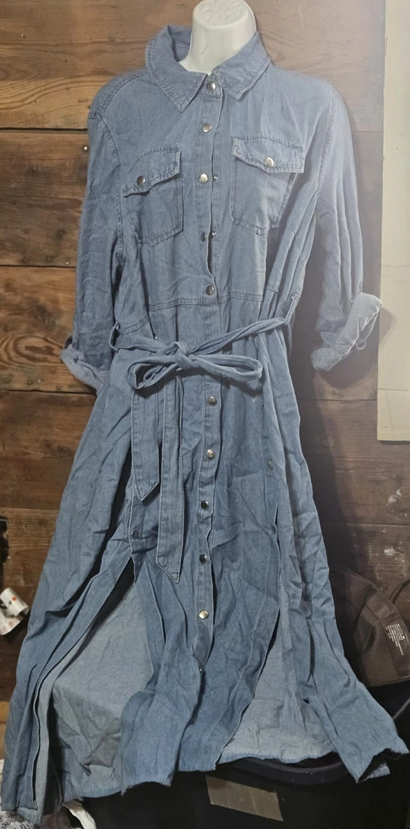chinese dress ladies Long Sleeve Button Up Dress – Lonate Boutique main image 1