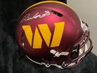 Deebo Samuel Commanders Fanatics authentic full size football signed helmet!!