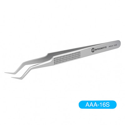 Curved Precision Tweezers   Anti-Static, Non-Magnetic Phone PCB Solder Repair