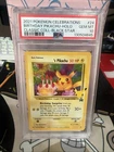 2 PSA 10 Birthday Pikachu Celebrations